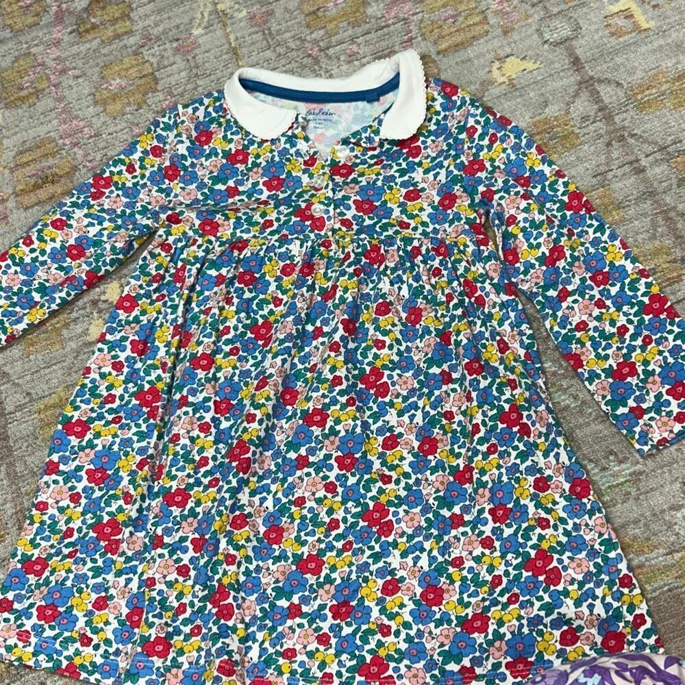 Baby Boden Cotten dress sz 3/4